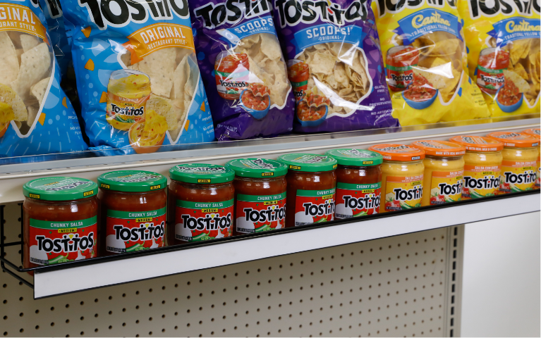 under shelf merchandisers