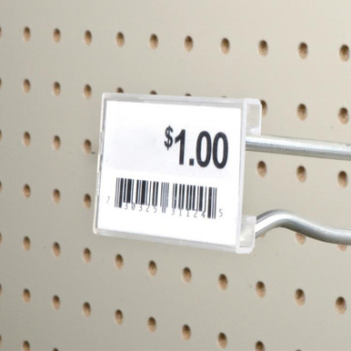 Fast Tag™ Side Insert Pocket Label Holder | Durable Label Display