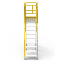 Star Aluminium Modular Access Platform 6-step for safe workplace access around machinery and conveyors