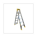 Bailey Pro Aluminium DP6 dual-purpose ladder with a yellow top.