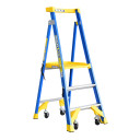BAILEY Fibreglass P170 three-step job station with a large platform.