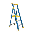 Bailey Pro FG Platform Ladder featuring three steps and a large platform.