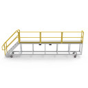 Star Aluminium STAR 6M TAP truck platform, 1400mm height, lightweight aluminium construction