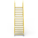 SLS1200x15 Star Aluminium self-levelled stepping platform 170kg, 2600mm height