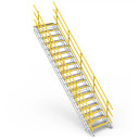 Star Aluminium SLS1200x18 self-levelled aluminium platform steps 3300-4100mm height