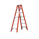 INDALEX 2.1M Pro Series fibreglass double sided step ladder 180kg industrial