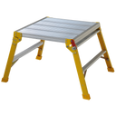 Indalex 0.6m x 0.6m fibreglass tradesman work platform.