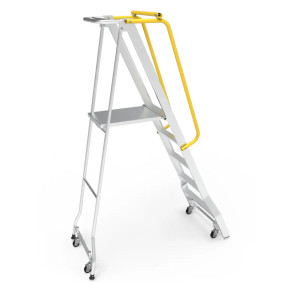 Star SFP1500 lightweight aluminium folding platform for construction and warehouse work