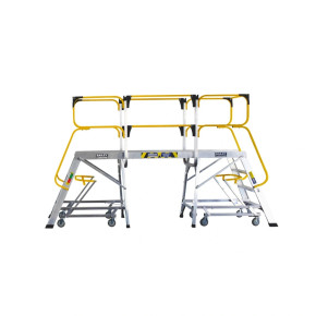 BAILEY Modular Access System 1.0m platform featuring handrails.