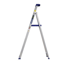 Aluminium Bailey P150 MKII platform step ladder with a lightweight design.