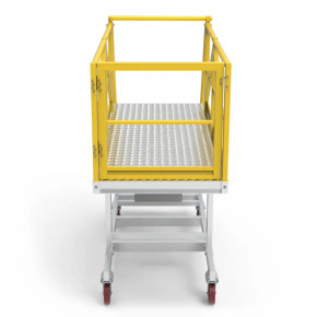 Star CLP5 5-step aluminium cantilever platform 1500mm height industrial maintenance access
