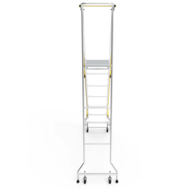 Star SFP2100 folding platform with 2100mm height, aluminium construction for industrial use
