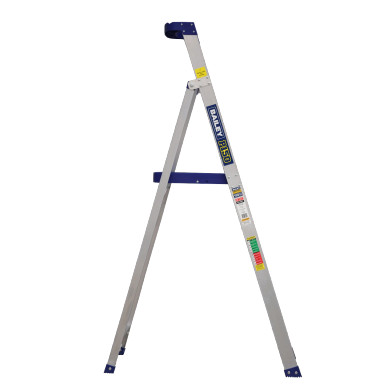 Bailey HD Aluminium P150 MKII platform step ladder with riveted design.
