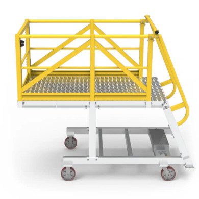 Star CLP4 4-Step Aluminium Cantilever Platform 1200mm Height Industrial Access
