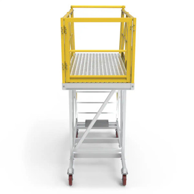 Star CLP7 7-step aluminium cantilever platform for industrial maintenance access