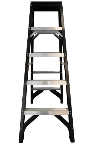 Staruiju FSSCT-1700 fiberglass twin step ladder 6 steps 180kg capacity