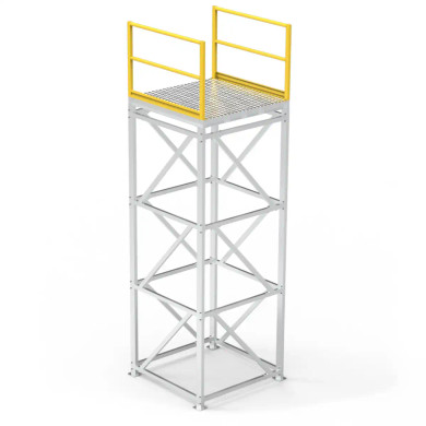 Star Aluminium SLS LP4 landing platform 4000mm height aluminium worksite access deck