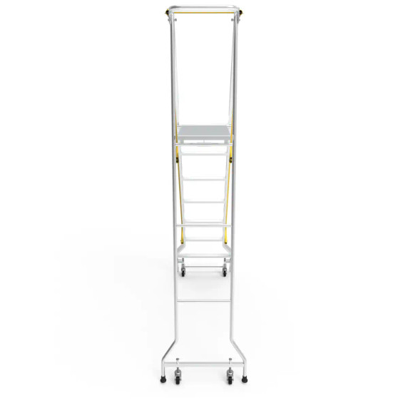 Star SFP2100 folding platform with 2100mm height, aluminium construction for industrial use