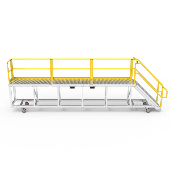 Star Aluminium STAR 6M TAP truck access platform, 1400mm height, aluminium construction