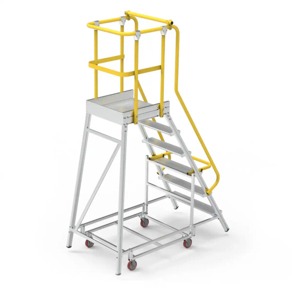SOP6 order picker platform, 1800mm high, made of aluminium.