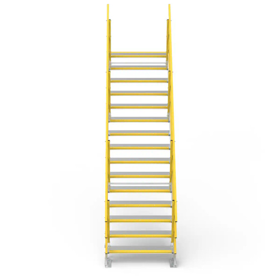 SLS1200x15 Star Aluminium self-levelled stepping platform 170kg, 2600mm height