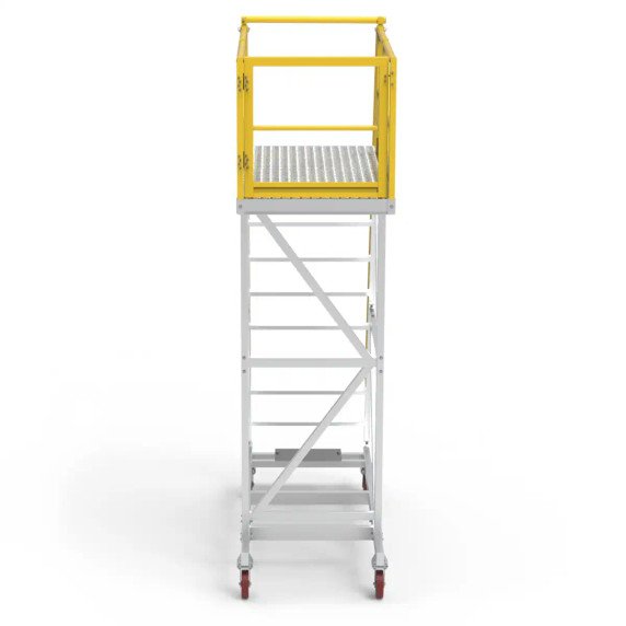 Star CLP10 10-step aluminium cantilever platform for industrial maintenance access