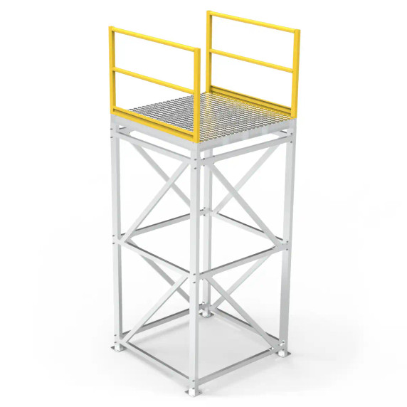 Star Aluminium SLS LP3 landing platform 3000mm height aluminium work site access