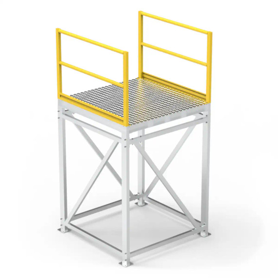 Star Aluminium SLS LP2 landing platform 2000mm height aluminium work access