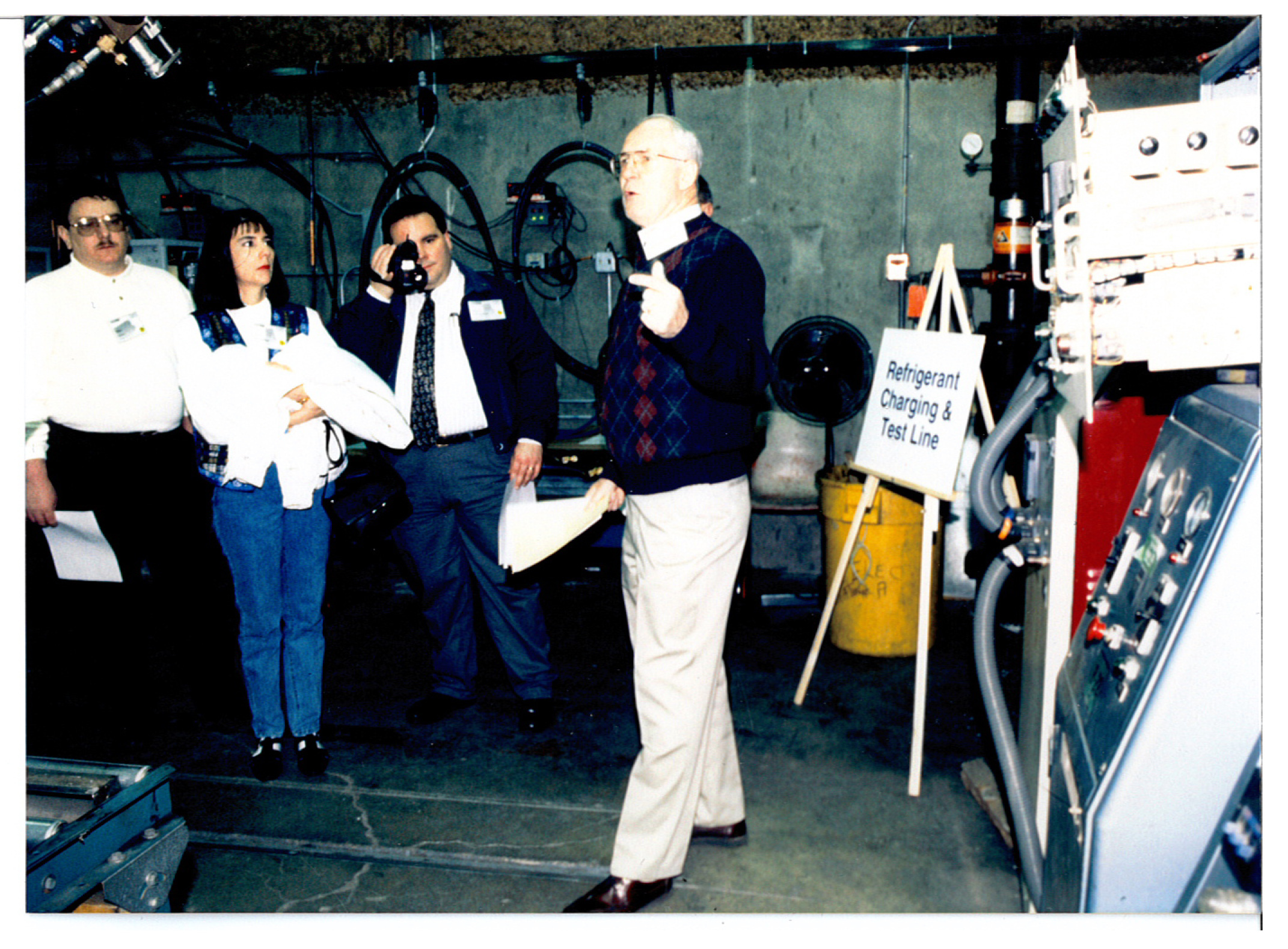 Inside the Ice-O-Matic plant in Denver