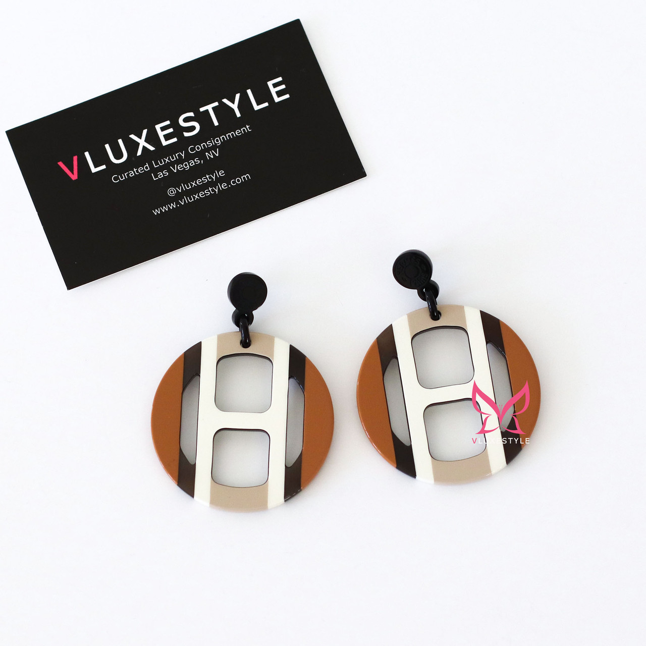 Hermes H Equipe Earrings
