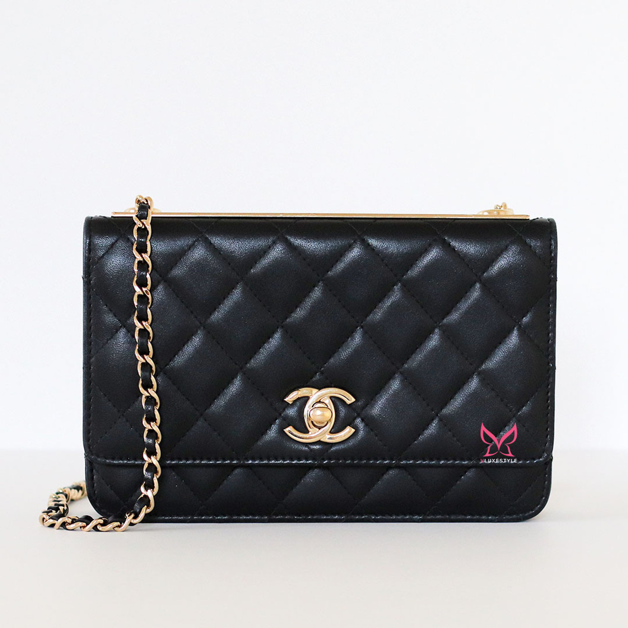 Shoulder Bag Chanel Trendy Cc Bag Black Black Flap Bag Chanel