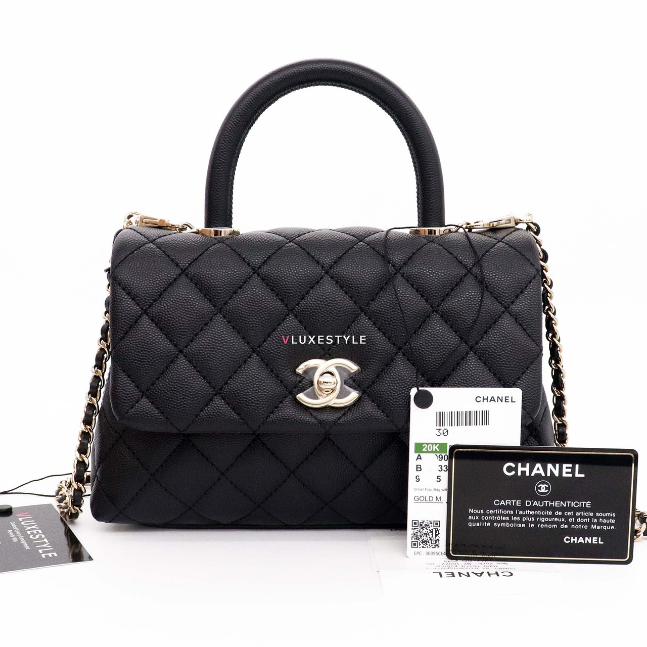 chanel clutch with handle