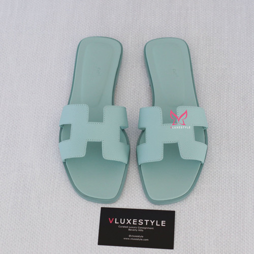 VAN CLEEF 
ARPELS Hermes Oran Vert Embrum Epsom 38 