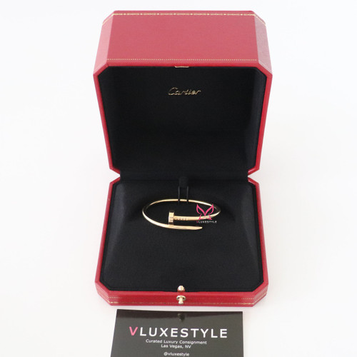 CARTIER Cartier 18K Juste Un Clou Bracelet Yellow Gold 15 