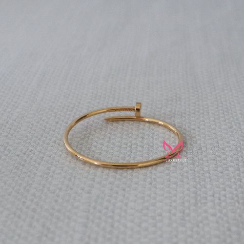 CARTIER Cartier 18K Juste Un Clou Small Bracelet Yellow Gold 15 