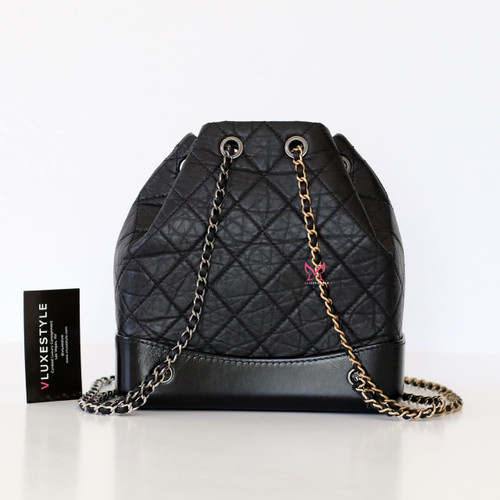 CHANEL Chanel Small Gabrielle Backpack with multi-tone hardware 