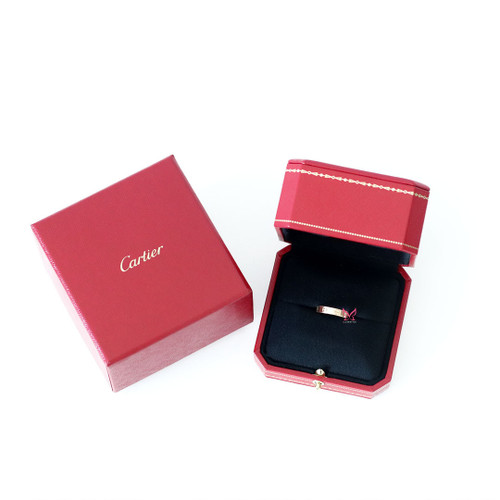 CARTIER Cartier Love Wedding Band 3.5mm 18K Rose Gold 49 