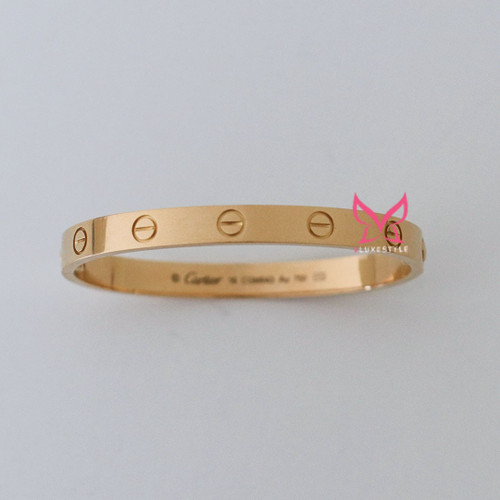 CARTIER Love Bracelet 18K Yellow Gold 16 
