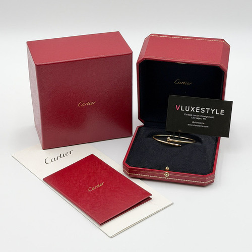 CARTIER Small Juste Un Clou Bracelet 18K Yellow Gold  16 