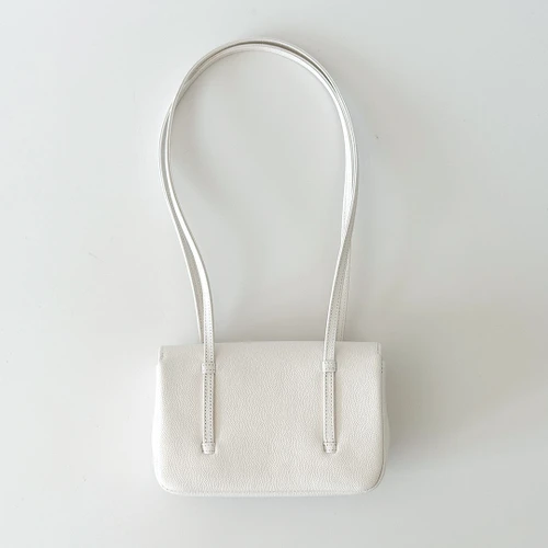 CHANEL Mini Preppy Coco Flap 26S White Caviar Gold Hardware 