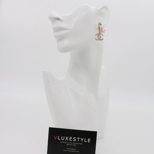 VAN CLEEF 
ARPELS Chanel 21P CC Earrings Gold-tone and Crystals 