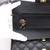 VAN CLEEF 
ARPELS Chanel Classic Small Double Flap Black Quilted Caviar with gold hardware-1653443872 
