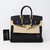 VAN CLEEF & ARPELS Hermes Birkin 25 Black Togo with gold hardware 