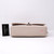 VAN CLEEF 
ARPELS Chanel Classic Medium Double Flap 20B Ivory/Beige Chevron Caviar with light gold hardware 
