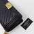 VAN CLEEF & ARPELS Chanel Le Boy Old Medium 21B Black Chevron Caviar with brushed gold hardware 