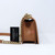 VAN CLEEF & ARPELS Chanel Le Boy Old Medium 19K Caramel/Medium Brown Chevron Calfskin with brushed gold hardware 