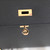 VAN CLEEF & ARPELS Hermes Kelly 25 Black Epsom Sellier with gold plated hardware 