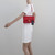 VAN CLEEF 
ARPELS Chanel Classic Small Flap 19B Red Quilted Caviar with light gold hardware 
