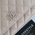 VAN CLEEF & ARPELS Chanel Coco Candy Wallet on Chain 21S Beige Quilted Caviar 