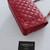 VAN CLEEF & ARPELS Chanel Classic Small Double Flap 17B Red Quilted Caviar with silver hardware-1653444965 